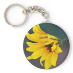 Coreopsis flower and its meaning key chain