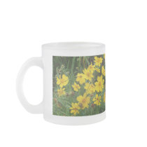 Coreopsis lanceolata coffee mugs
