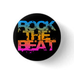 COREY TIGER 1980s RETRO ROCK THE  BEAT buttons