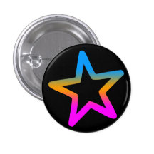 COREY TIGER 1980s RETRO STAR Pinback Button