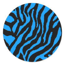 COREY TIGER 1980's RETRO TIGER STRIPES BLUE