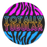COREY TIGER 1980's RETRO TOTALLY TUBULAR STRIPES stickers