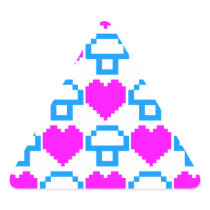 Corey Tiger 80s 8-bit Mushrooms Hearts