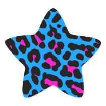 Corey Tiger 80s Leopard Spots (Blue)