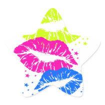 Corey Tiger 80s Lips & Stars