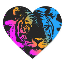 Corey Tiger 80s Multicolor Tiger Face