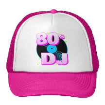 Corey Tiger 80s Retro 80s DJ Trucker Hat