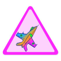Corey Tiger 80s Retro Jet Fighter Plane