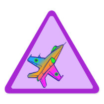 Corey Tiger 80s Retro Jet Fighter Plane