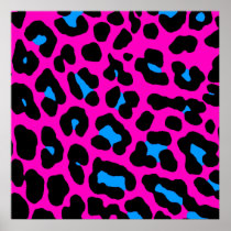 Corey Tiger 80s Retro Leopard Pattern