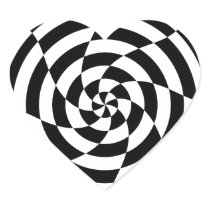 Corey Tiger 80s Retro Optical Illusion Stickers