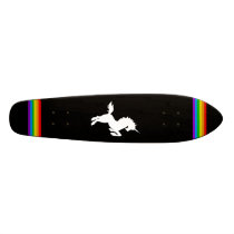 COREY TIGER 80s RETRO VINTAGE UNICORN RAINBOW BLAK