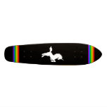 COREY TIGER 80s RETRO VINTAGE UNICORN RAINBOW BLAK skateboards