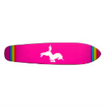 COREY TIGER 80s RETRO VINTAGE UNICORN RAINBOW PINK skateboards