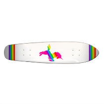 COREY TIGER 80s RETRO VINTAGE UNICORN RAINBOW WHTE