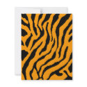 Corey Tiger 80s Tiger Stripes (Orange) invitations