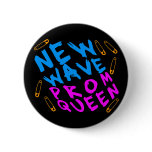 Corey Tiger 80s Vintage New Wave Prom Queen buttons