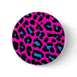 Corey Tiger 80s Vintage Pink Leopard buttons