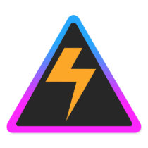 Corey Tiger 80s Zap Lightning Bolt