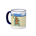 Corgi at Nude Beach Mug