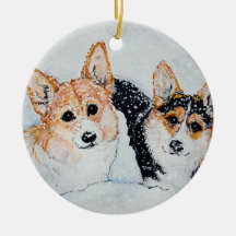 Corgi Christmas Christmas Ornament
