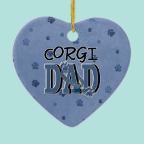 Corgi DAD ornaments