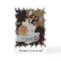 Corgi, Just saying hi, in my own way! cards