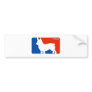 Corgi Major League Dog Bumper Sticker