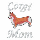 Corgi Mum Women's  Embroidered Shirt embroidered shirts