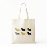 Corgi Pack Tote Bag
