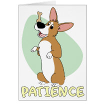 Corgi Patience Card