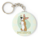 Corgi Patience Keychain