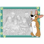 Corgi Patience Magnetic Picture Frame photo sculptures