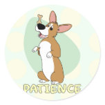 Corgi Patience Stickers