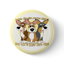 Corgi Potato Chips Button
