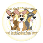 Corgi Potato Chips Sticker