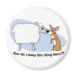 Corgi & Sheep Magnet