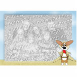 Corgi Sheriff Photo Frame photo sculptures
