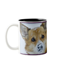 CORGI Snow Nose Mug