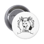Corgi T-shirt Pinback Button