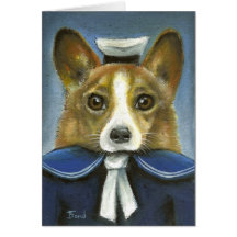 corgi the sailor cards