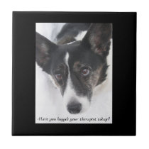 Corgi Therapy tile tiles