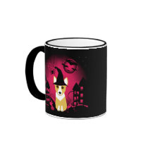 Corgi Witch Coffee Mug