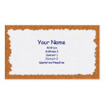 Corkboard Note Business Cards
