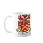 Cormier Family Crest mugs
