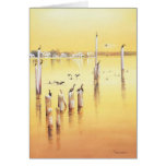 "Cormorants" Watercolor Beach Birds cards