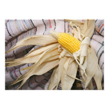 Corn cob personalized invite