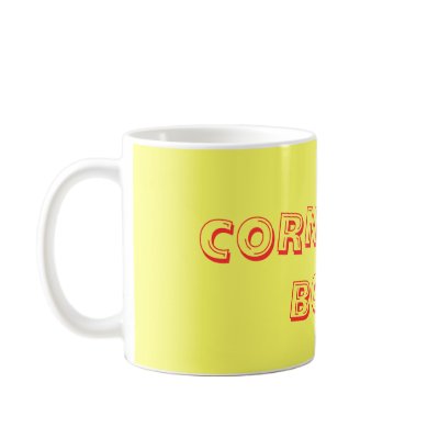 CORN POPS BOY! MUGS by Party_for_a_Purpose