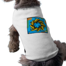 Corn Wreath for Kwanzaa Doggie Shirt