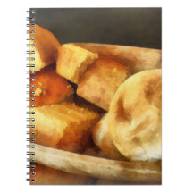 Cornbread and Rolls Spiral Note Book